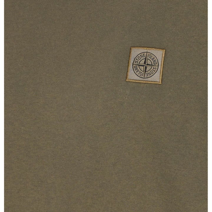 Stone Island Men Compass Patch Logo T-Shirt