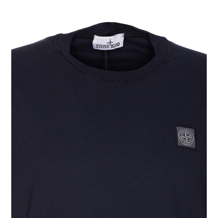 Stone Island Men Compass Patch Logo T-Shirt