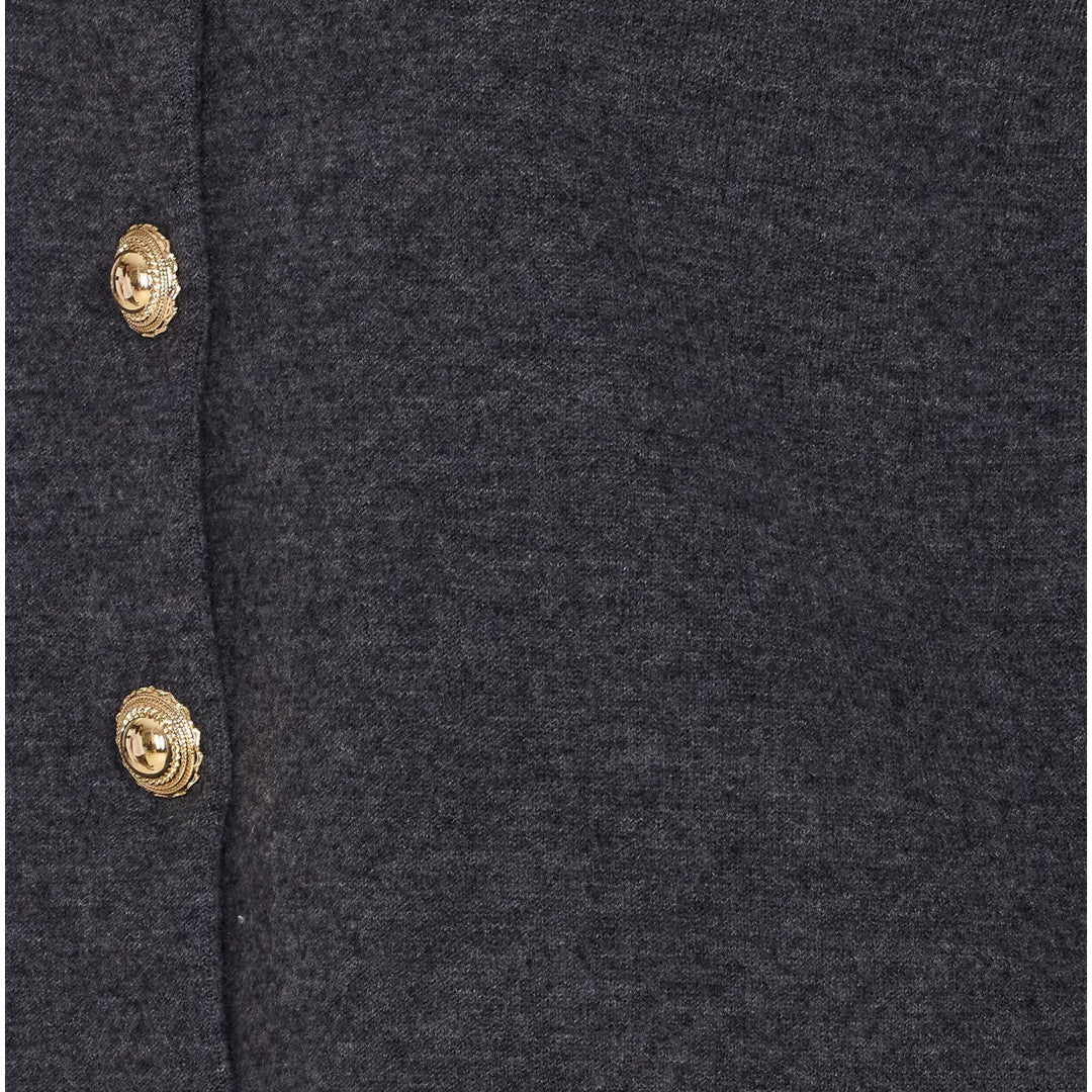 Self Portrait Women Contrast Collar Cardigan