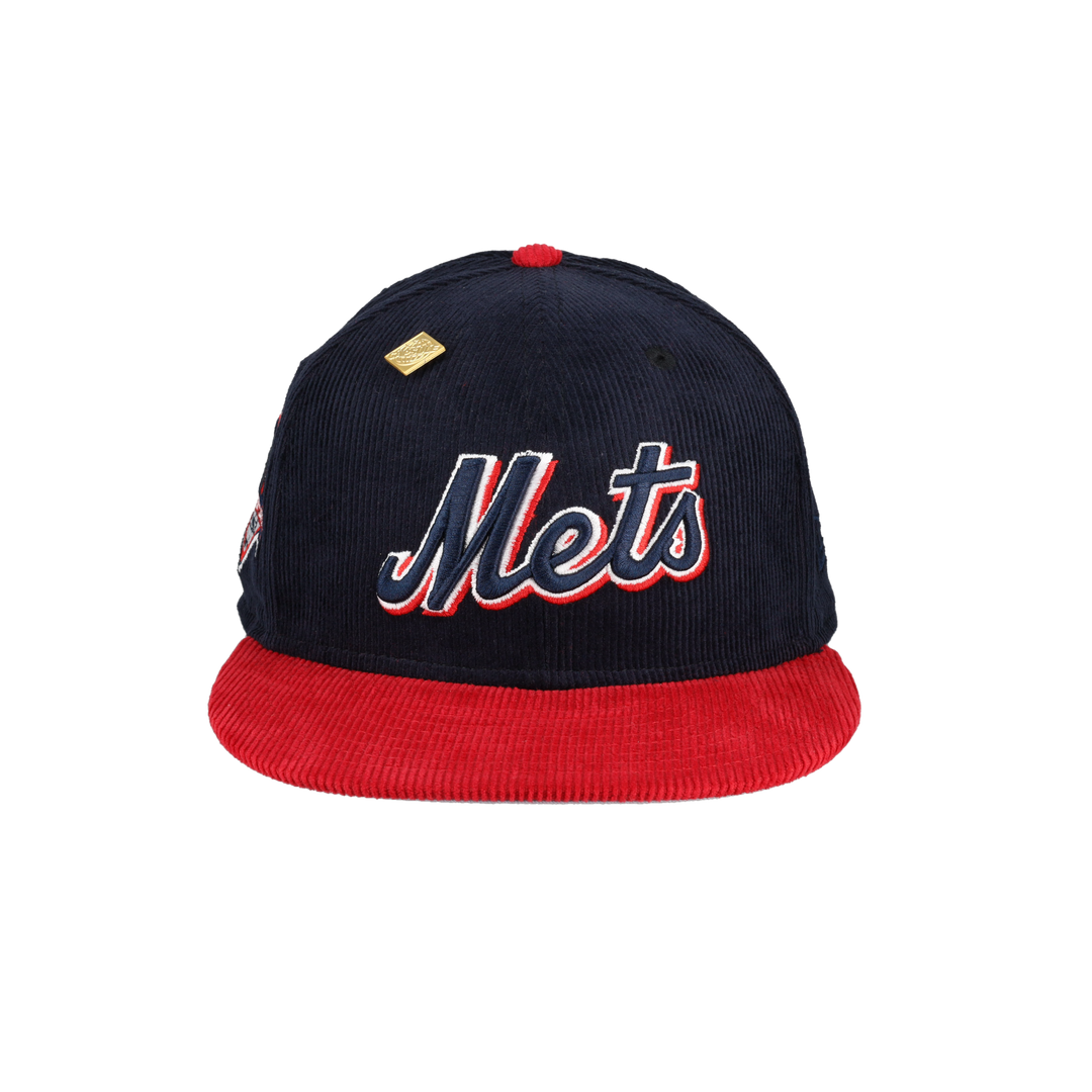 New York Mets Act Accordingly Collection 60th Anniversary Patch Fitted Hat