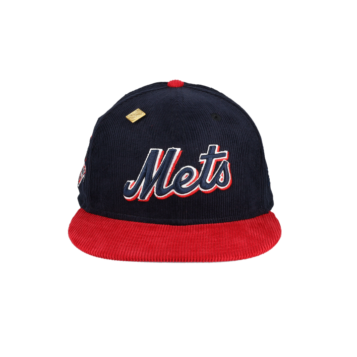 New York Mets Act Accordingly Collection 60th Anniversary Patch Fitted Hat