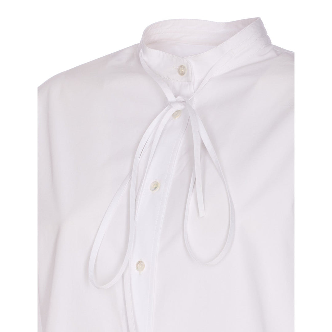 Gucci Women Cotton Poplin With Embroidery Shirt