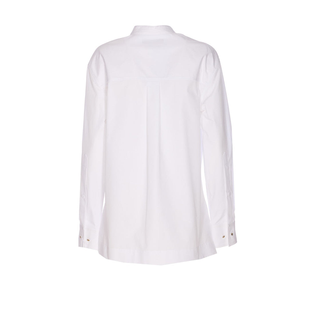 Gucci Women Cotton Poplin With Embroidery Shirt