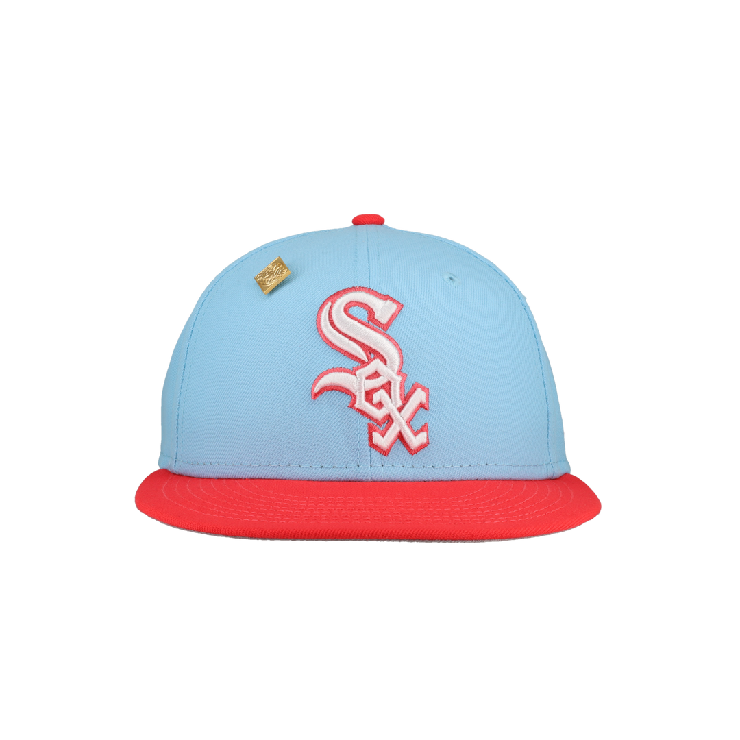 Chicago White Sox Two-Tone Color Pack Blue Cap 59Fifty Fitted Hat