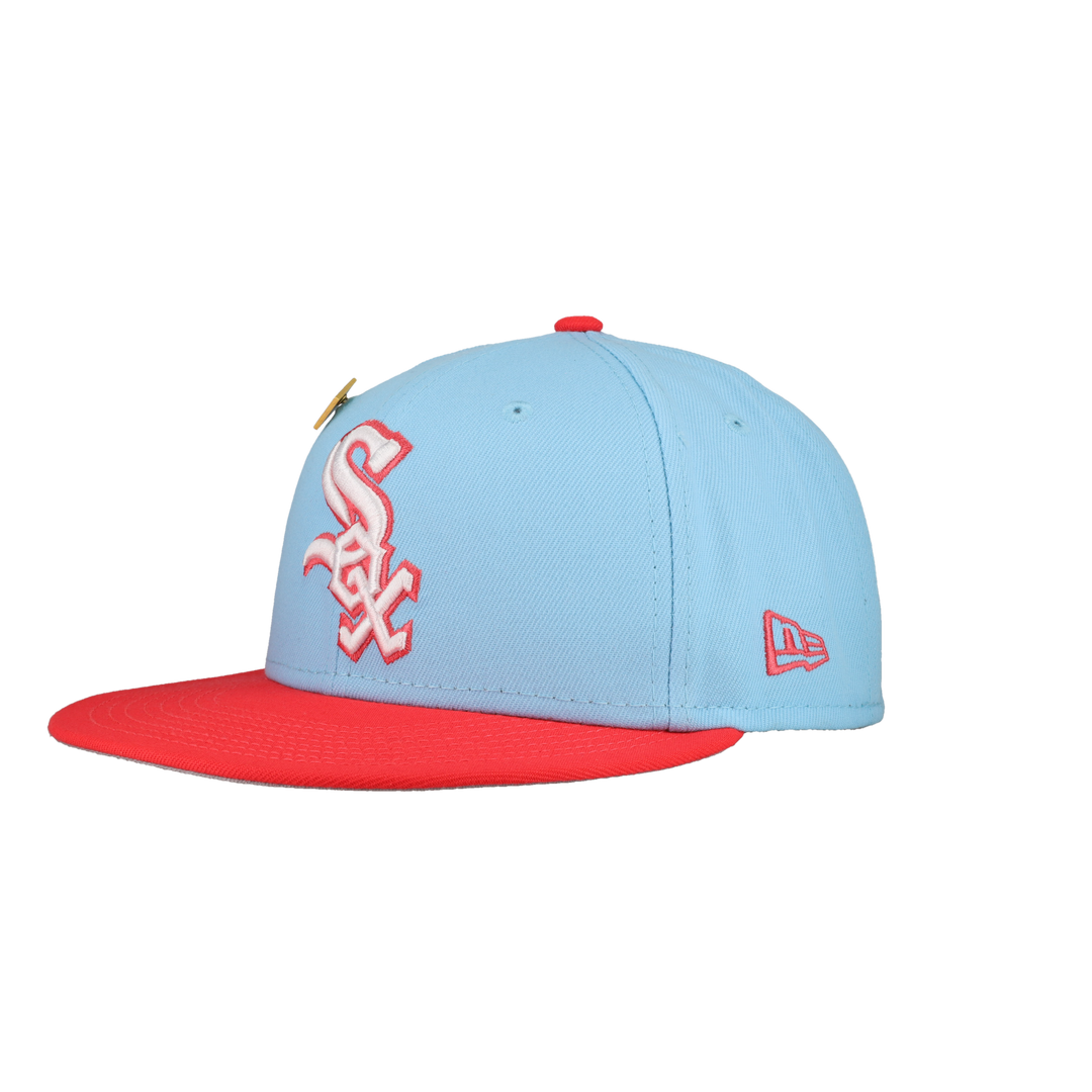 Chicago White Sox Two-Tone Color Pack Blue Cap 59Fifty Fitted Hat