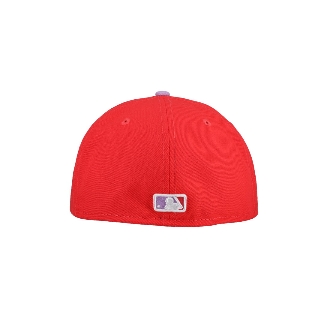 New York Mets Two-Tone Color Pack Red Cap 59Fifty Fitted Hat