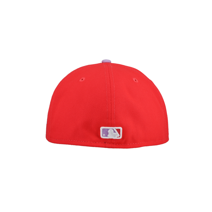 New York Mets Two-Tone Color Pack Red Cap 59Fifty Fitted Hat