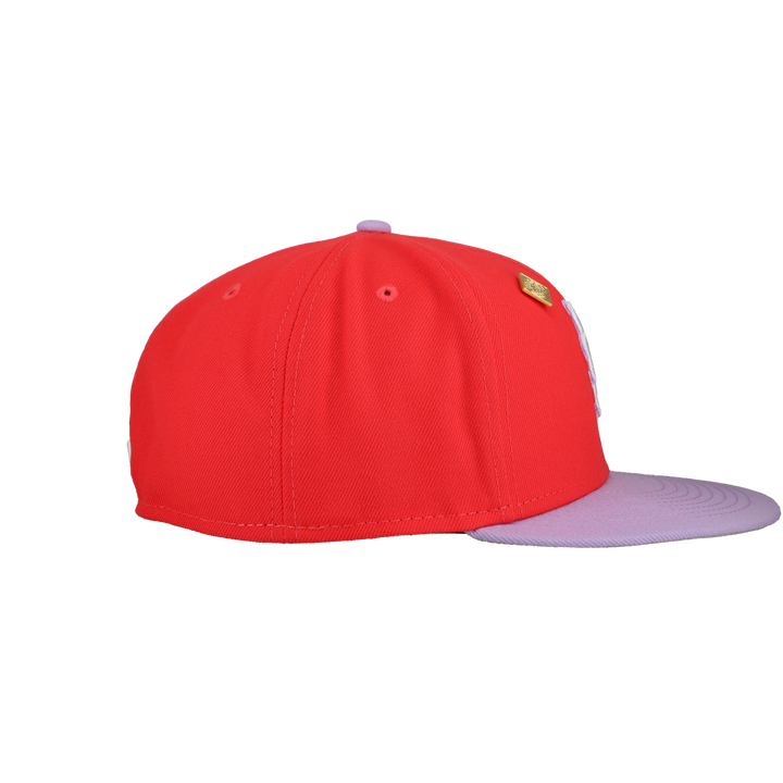New York Mets Two-Tone Color Pack Red Cap 59Fifty Fitted Hat