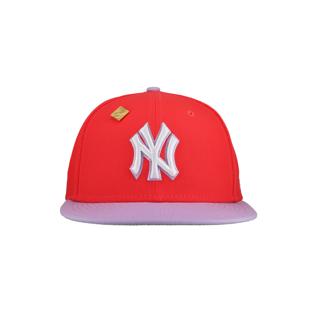 New York Yankees Two-Tone Color Pack Red Cap 59Fifty Fitted Hat