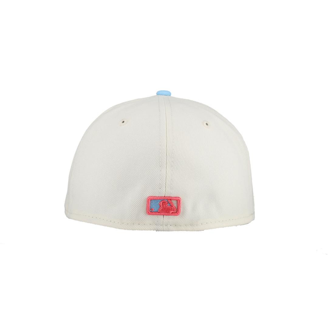 New York Mets Two-Tone Color Pack Chrome Cap 59Fifty Fitted Hat