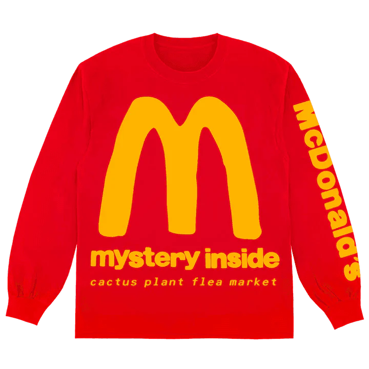 CPFM x McDonald's Drive Thru L/S T-Shirt Red