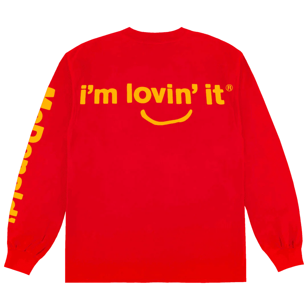 CPFM x McDonald's Drive Thru L/S T-Shirt Red