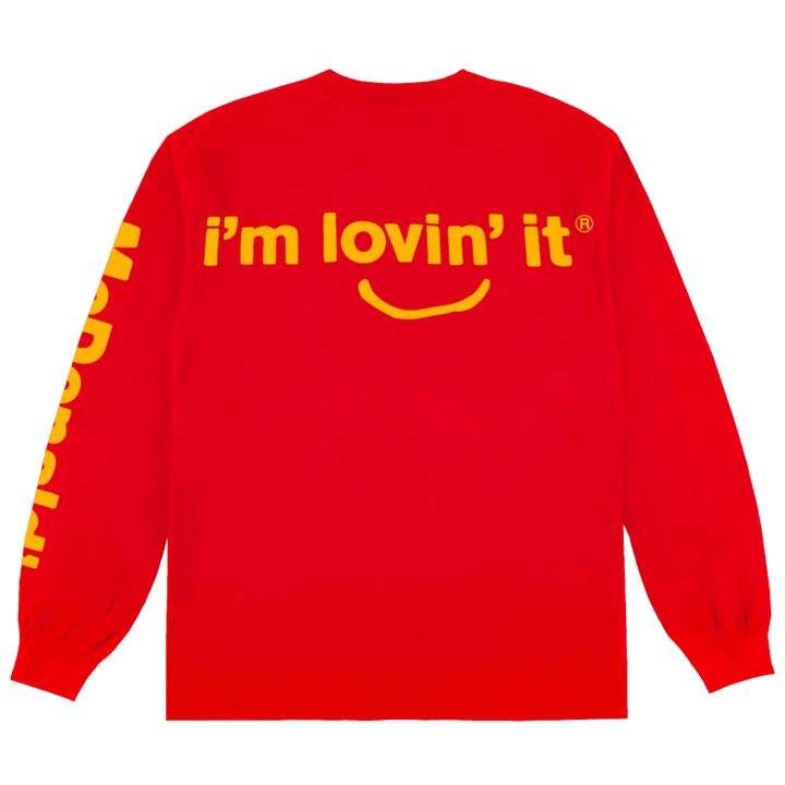 CPFM x McDonald's Drive Thru L/S T-Shirt Red