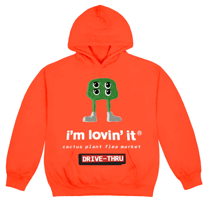 CPFM x McDonald's Fry Guy Hoodie Orange