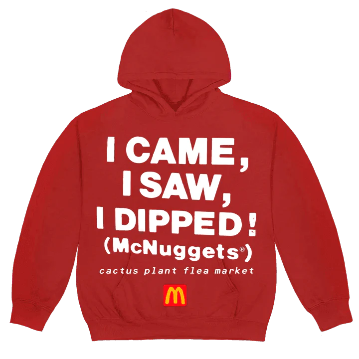 CPFM x McDonald's Team McNuggets Hoodie Red