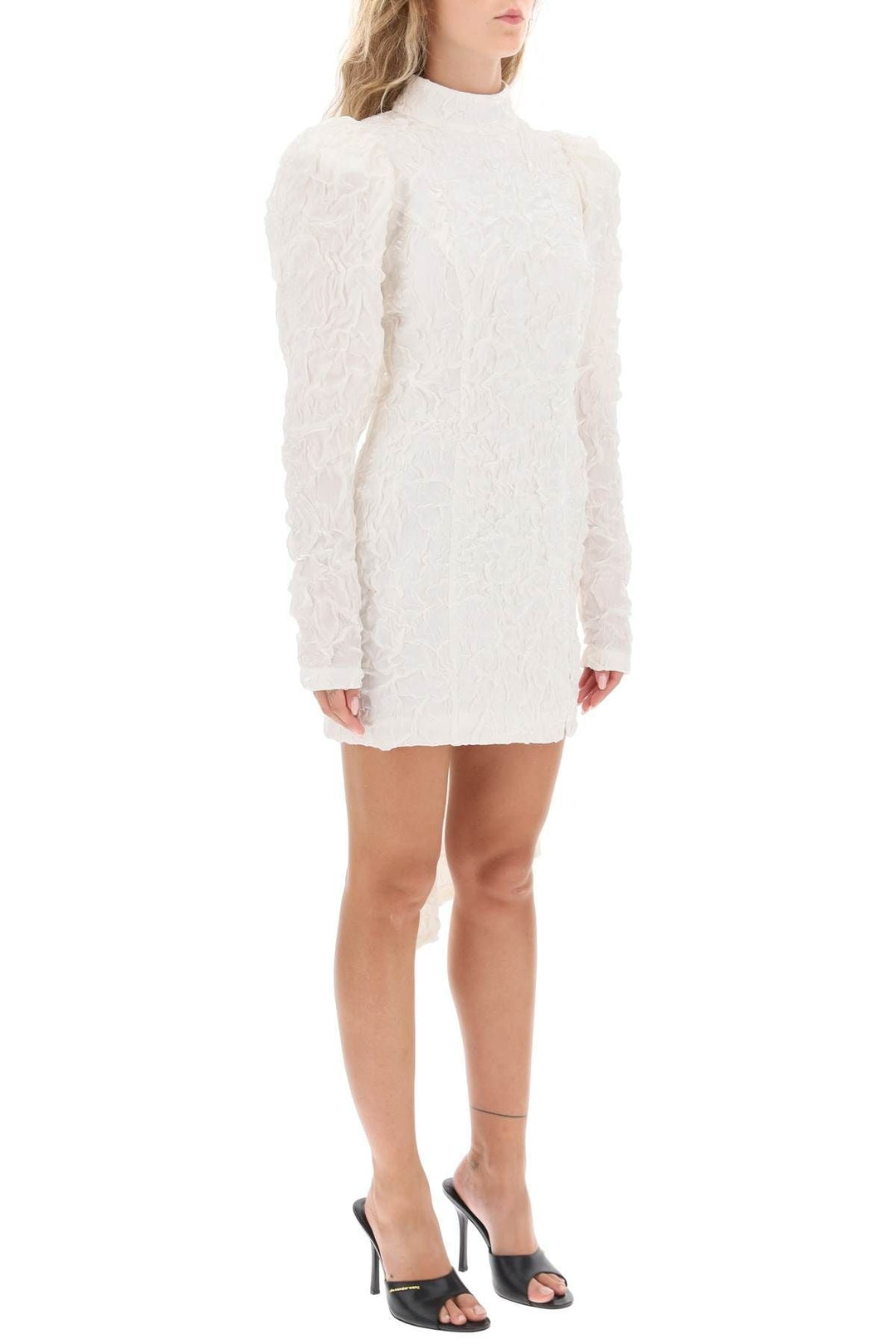 Rotate Women Crinkled Mini Dress