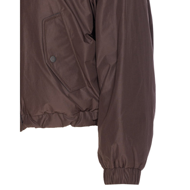 Brunello Cucinelli Women Crop Down Jacket With Shiny Zipper Pull