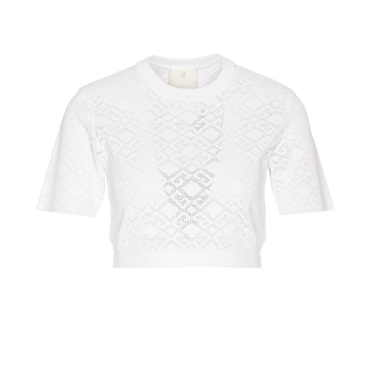 Givenchy Women Cropped Monogram Top