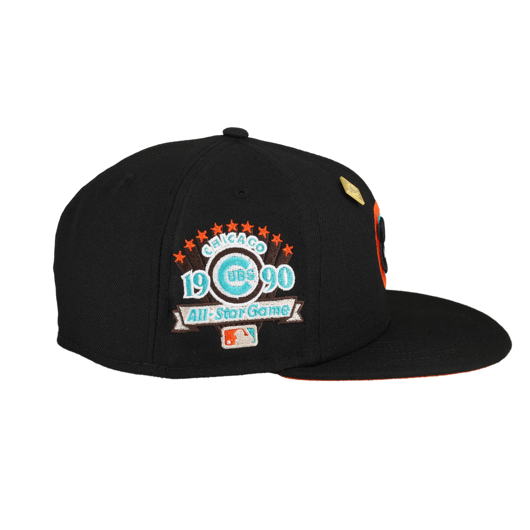 Chicago Cubs 1990 All Star Game Patch 59fifty Fitted Hat