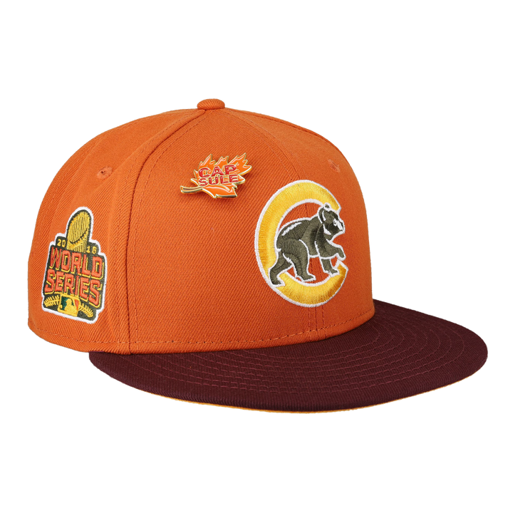 Chicago Cubs Fall Collection 2016 World Series Fitted Hat