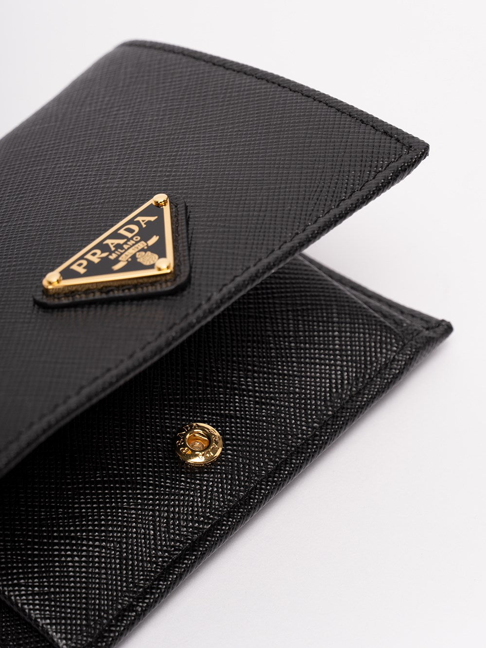 Prada Women Small Saffiano Leather Wallet