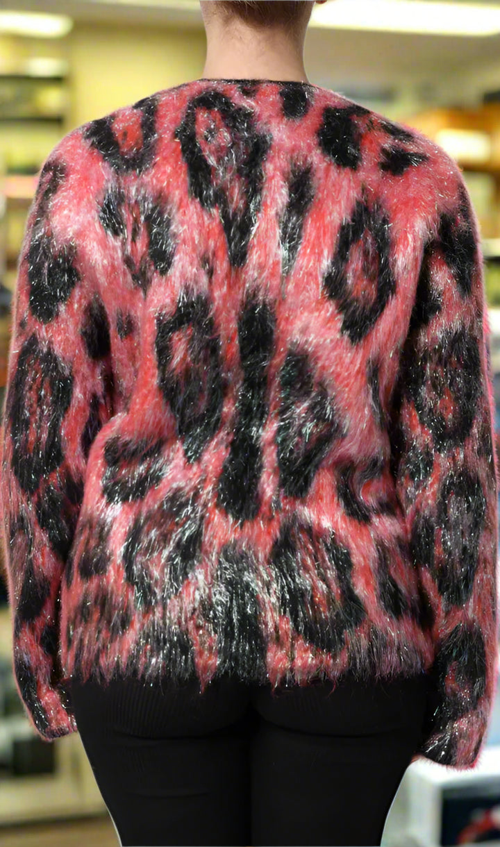 Red mohair jacket