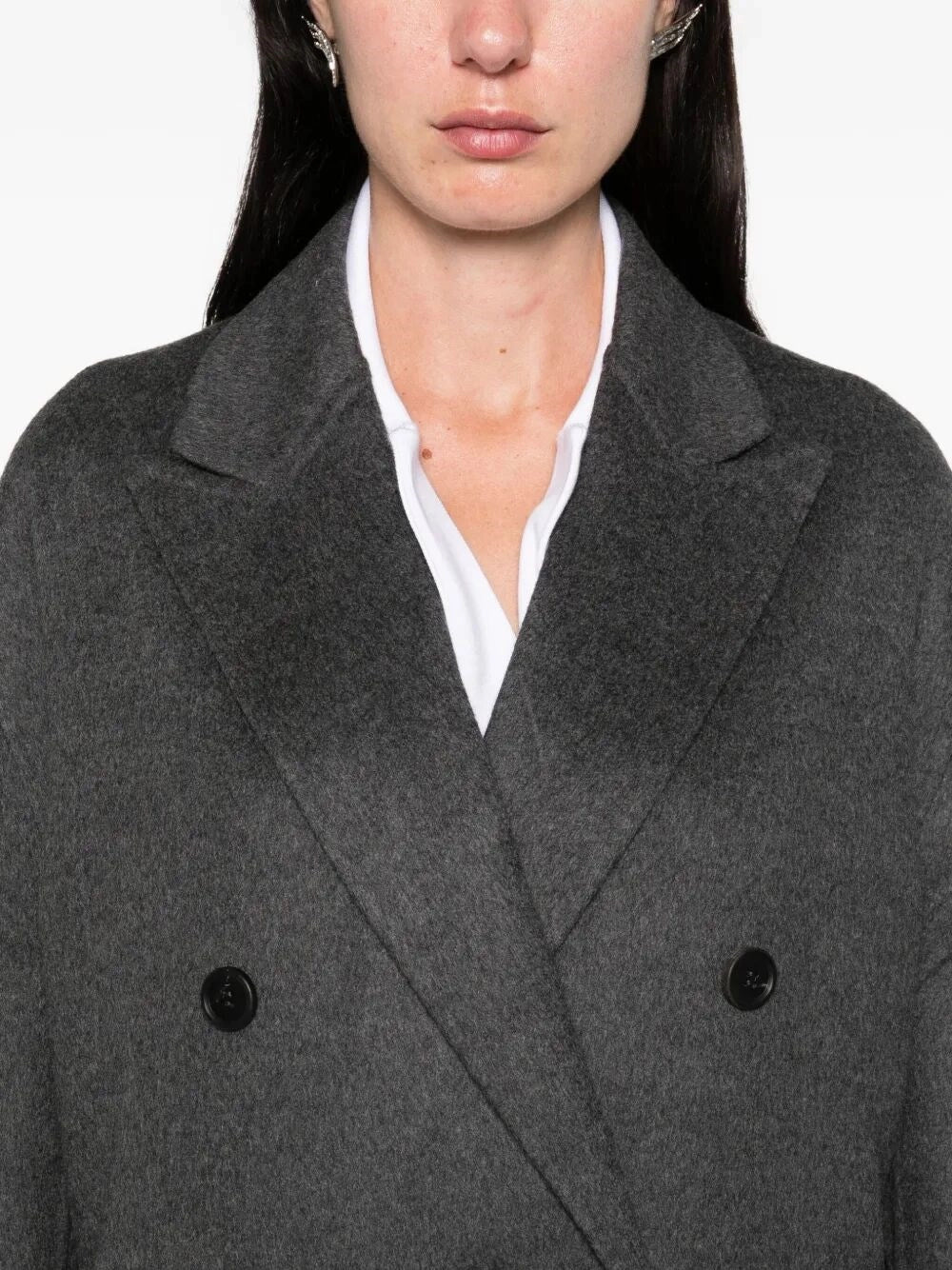 Prada Women Double Breasted Coat