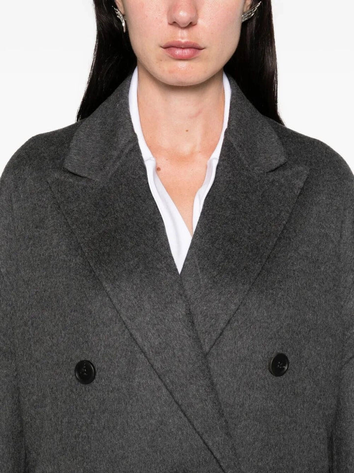 Prada Women Double Breasted Coat