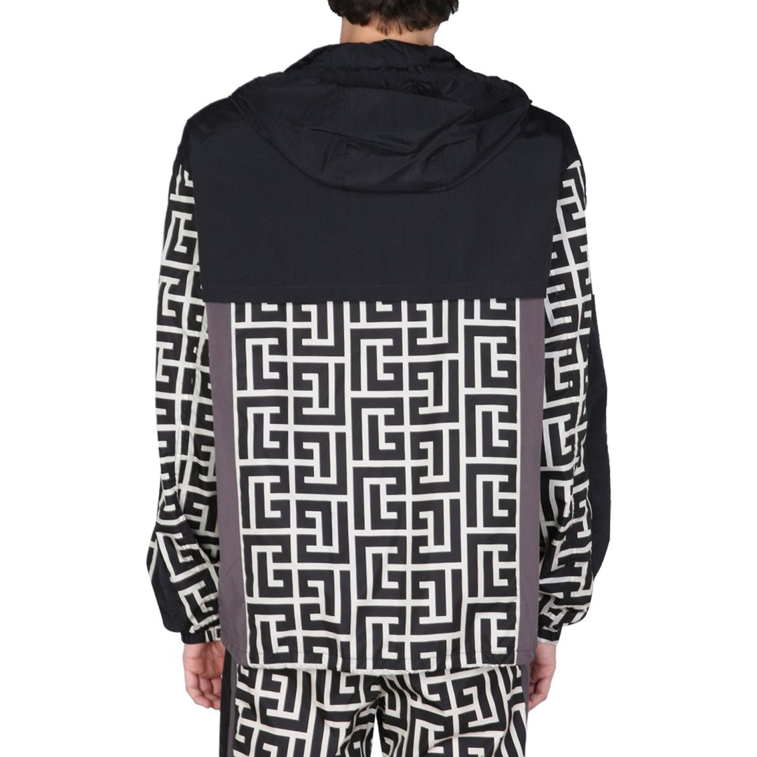 Balmain Nylon Monogram Jacket Men