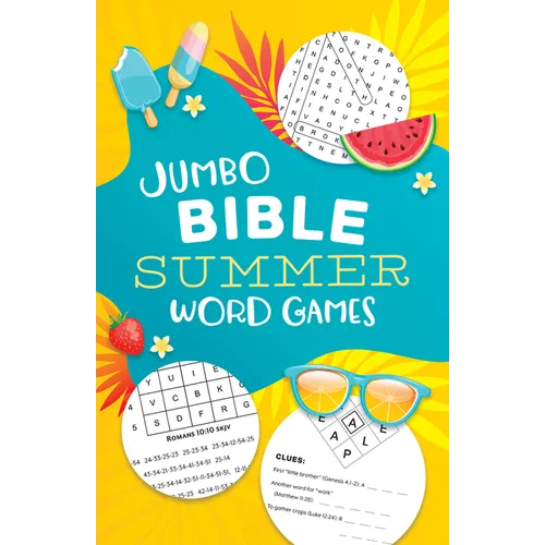 Jumbo Bible Summer Word Games - Paperback
