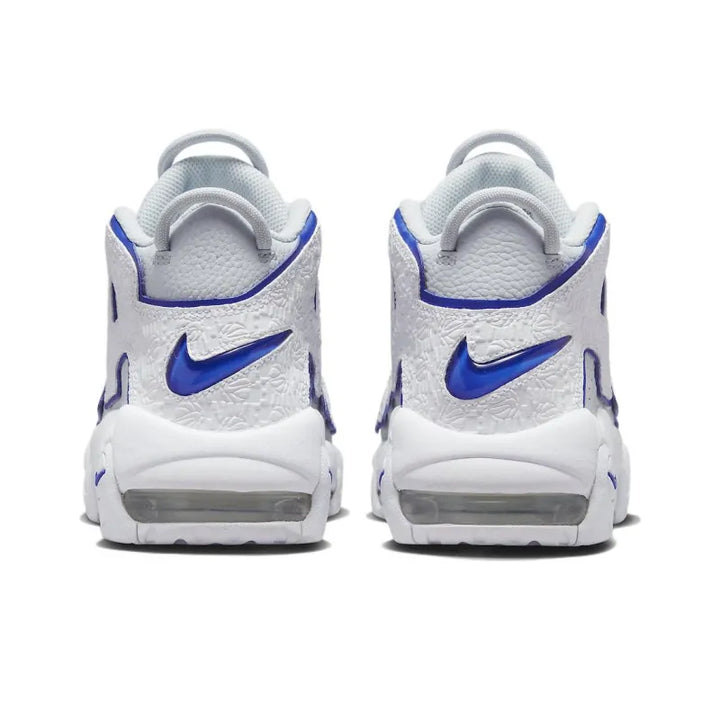 Nike Air More Uptempo Embossed White Royal Blue