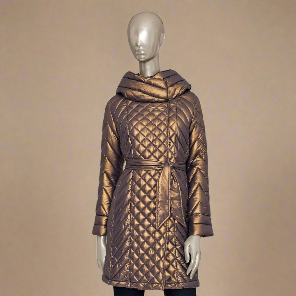 Comfortable Italian designed coats & jackets in mid, 3/4 and hooded designs