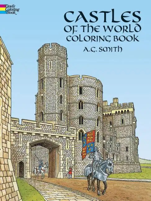 Castles of the World Coloring Book - Paperback