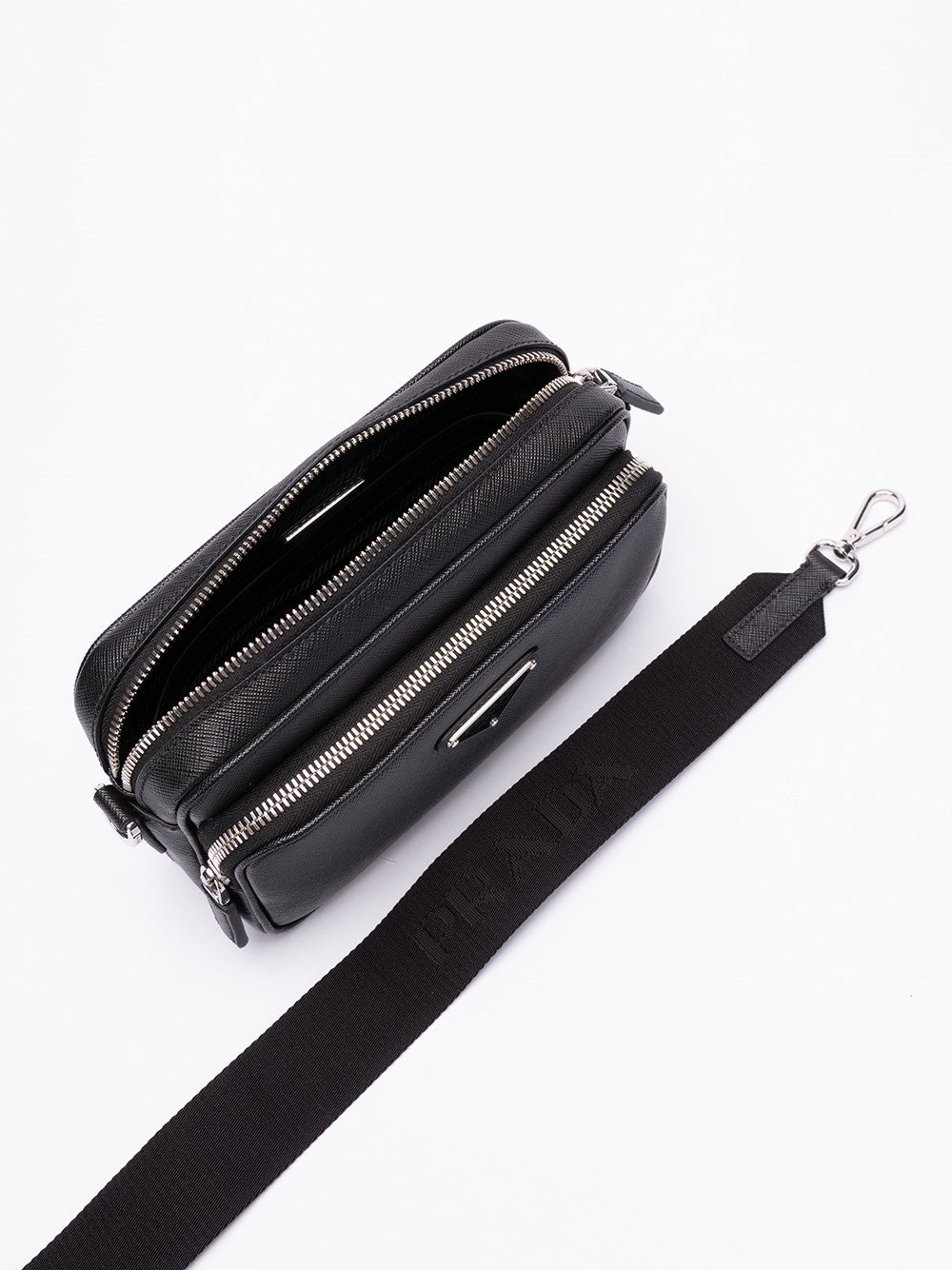 Prada Men Saffiano Leather Shoulder Bag