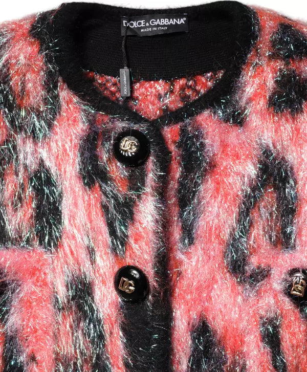 Close-up of a Dolce & Gabbana garment with a checkered pattern and buttons.