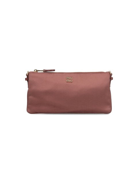 Miu Miu Women Logo Mini Pouch