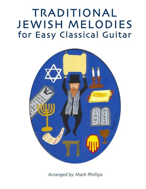 Traditional Jewish Melodies for Easy Classical Guitar - Paperback