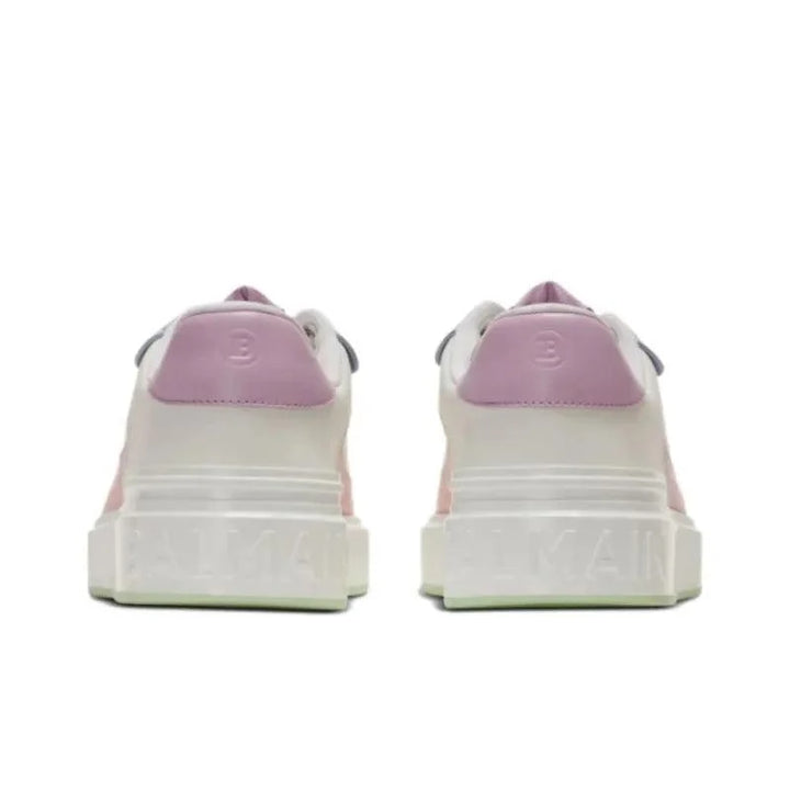 BALMAIN B-Court Flip Leather Sneakers