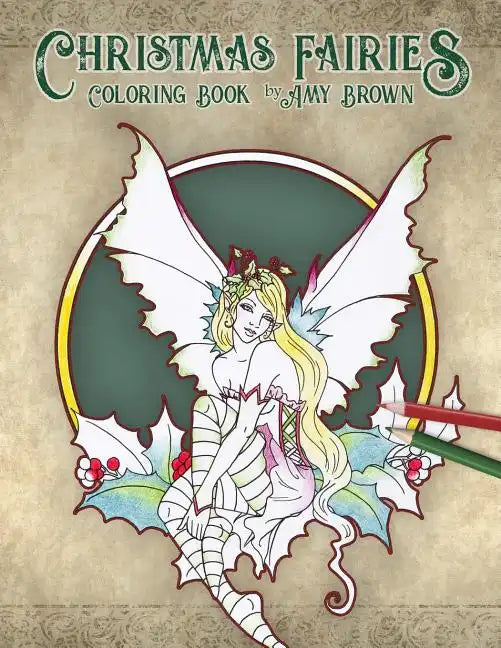 Christmas Fairies Coloring Book - Paperback