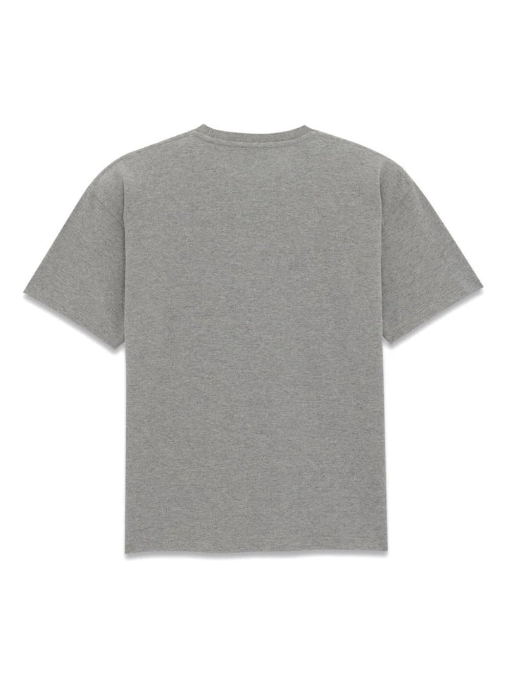 Saint Laurent Men `Cassandre` T-Shirt In Piqué