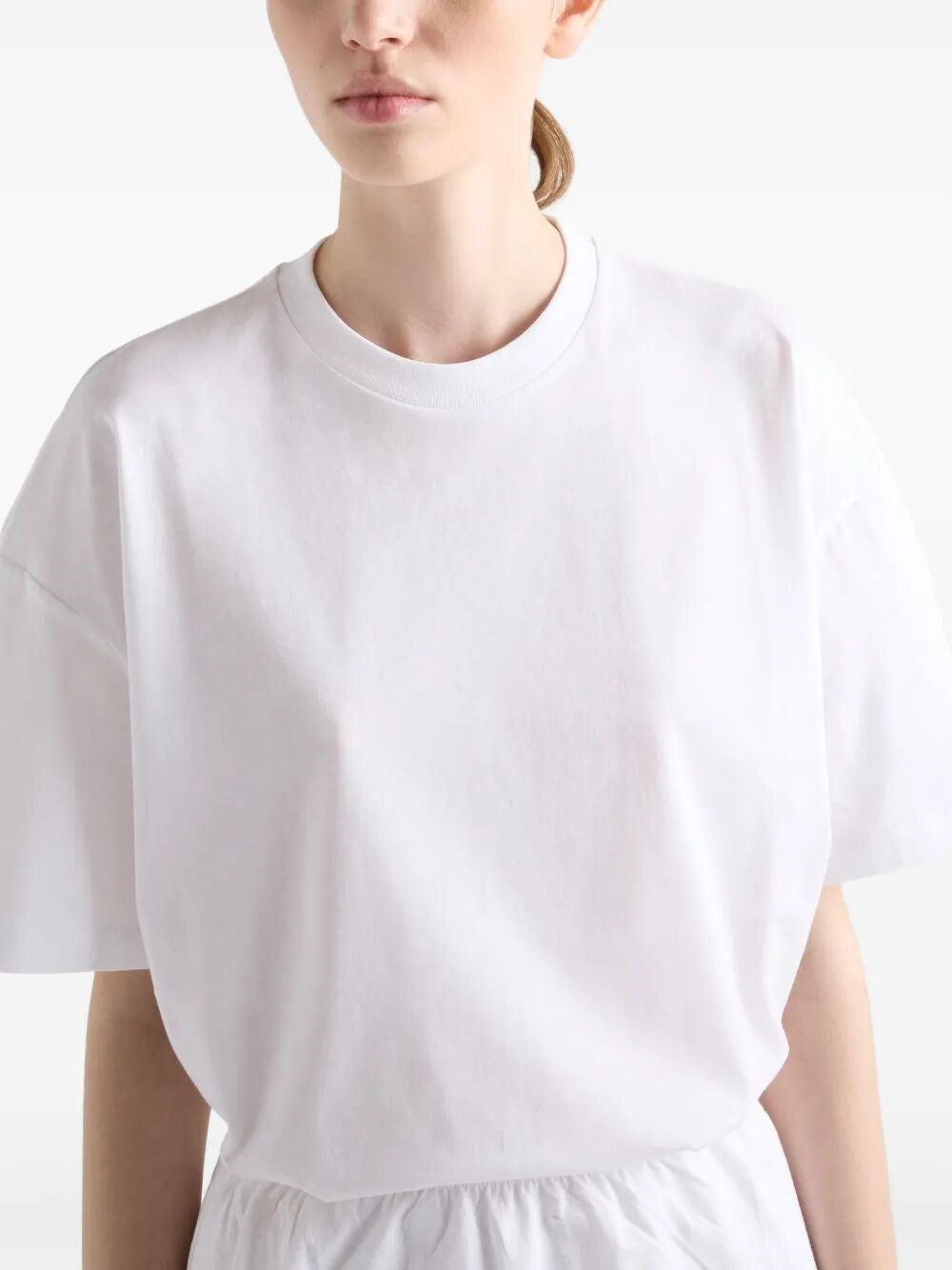 Prada Women Cotton T-Shirt