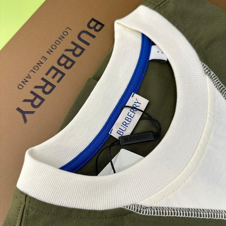 Burberry T-Shirt Without Collar &