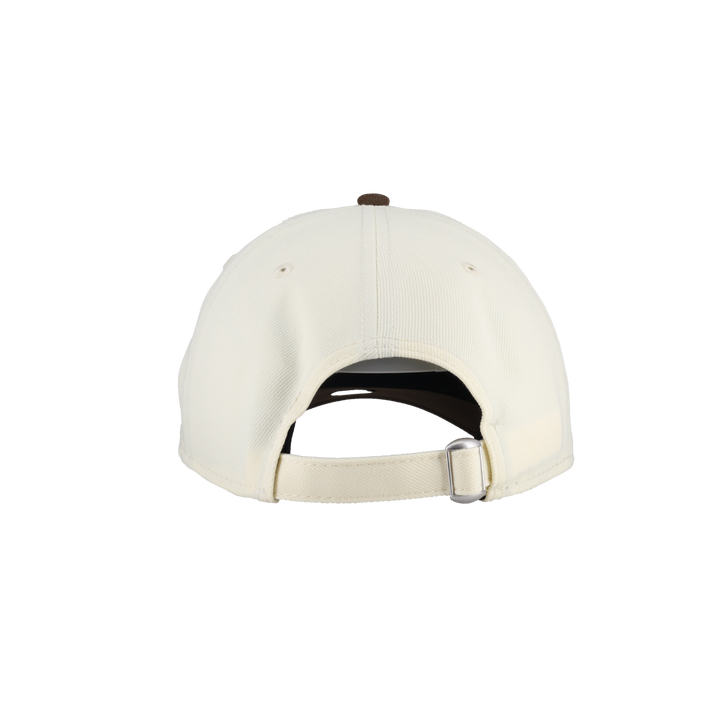 New York Yankees New Era 9Twenty Adjustable Hat (Chrome/Walnut)