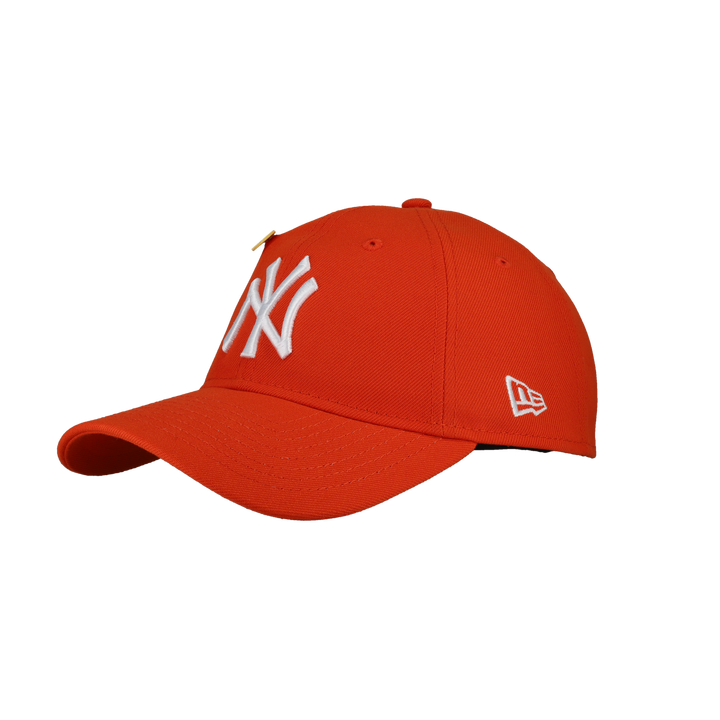 New York Yankees New Era 9Twenty Adjustable Hat (Countdown Orange)