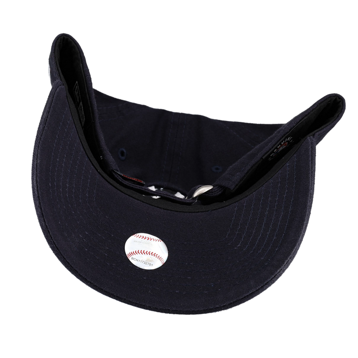 New York Yankees New Era 9Twenty Adjustable Women's Hat (Navy Script)