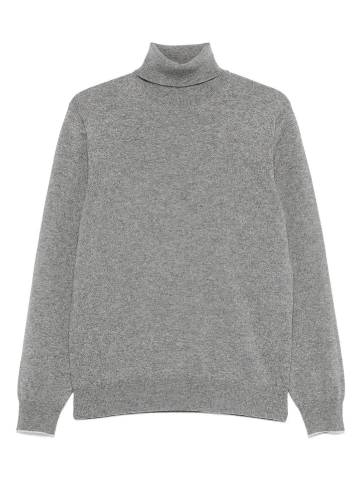 Brunello Cucinelli Men Cashmere Turtle-Neck Sweater