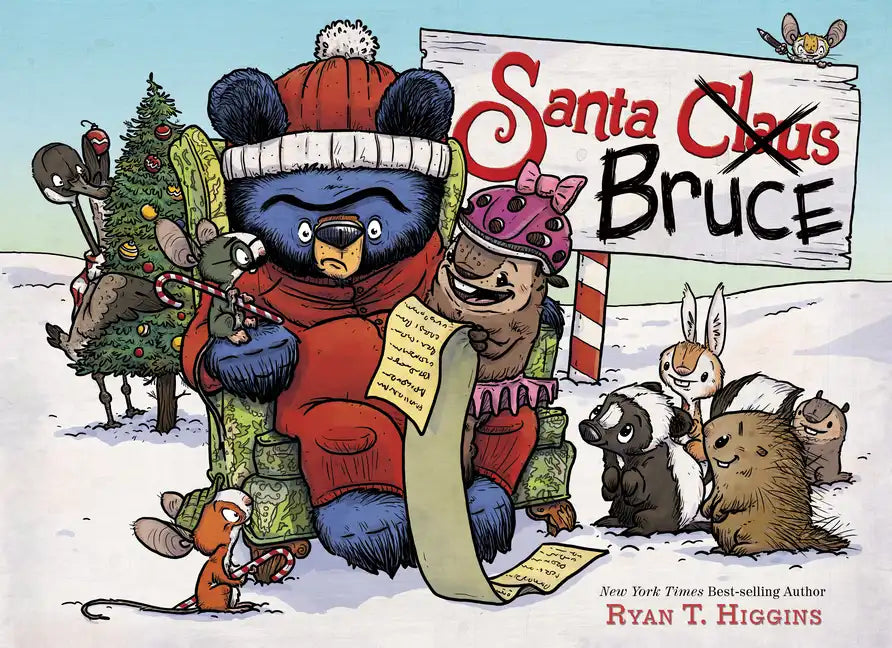 Santa Bruce-A Mother Bruce Book - Hardcover