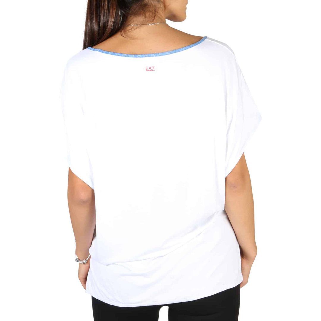 EA7 women's white T-shirts