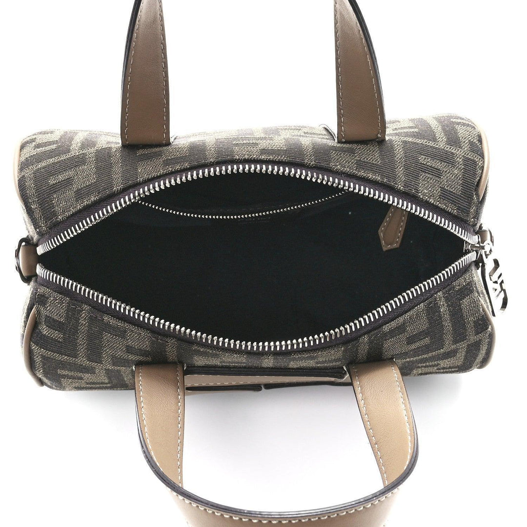 Fendi Fabric Jacquard Vitello Grace FF 1974 Mini O&