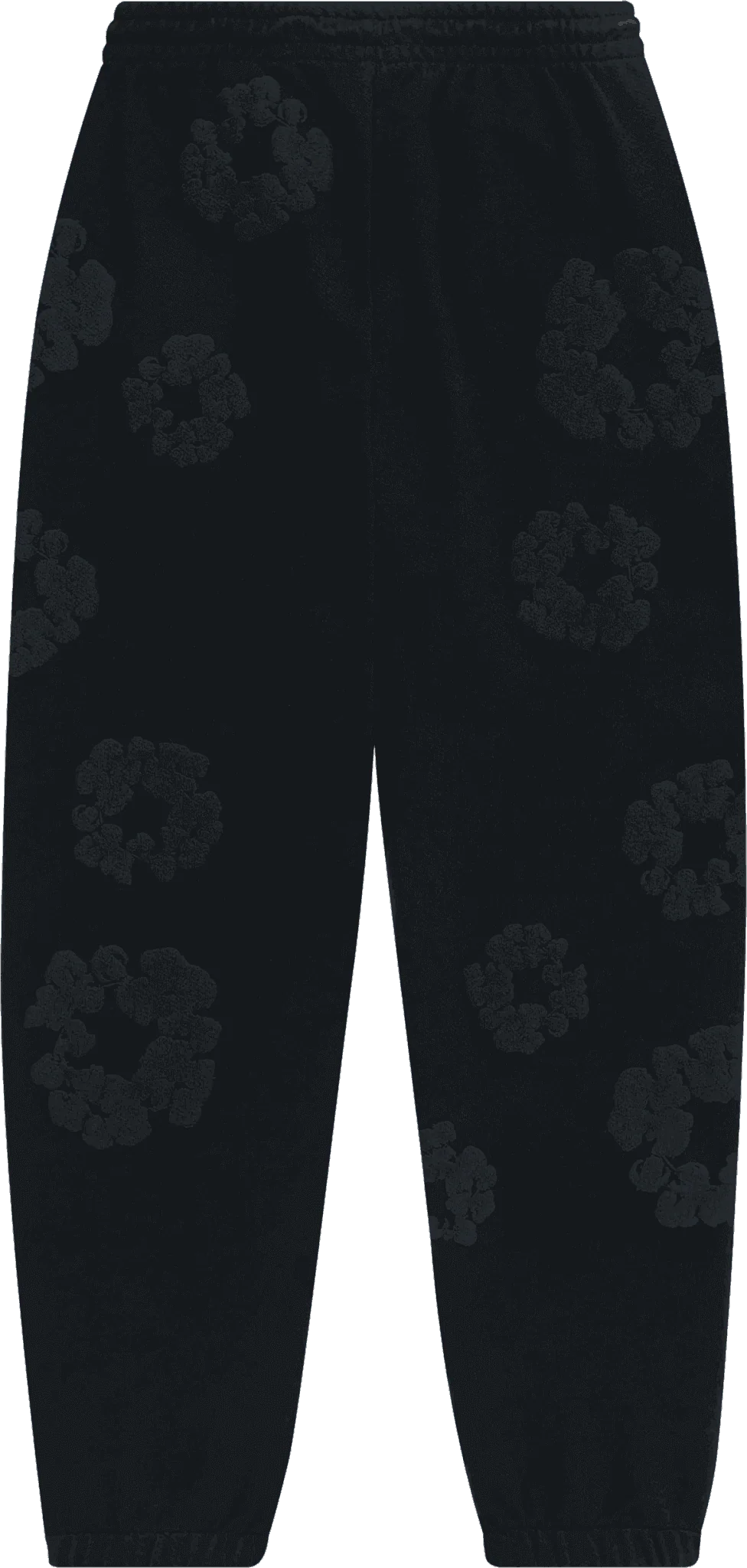 Denim Tears Cotton Wreath Sweatpants Black Monochrome